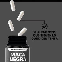 Maca Negra - 100% Orgánica: Energía, Concentración y Bienestar Natural