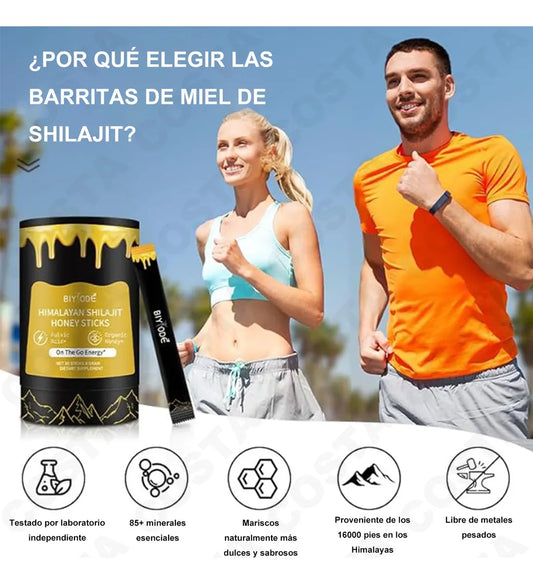 SHILAJIT Honey Sticks - 30 barritas